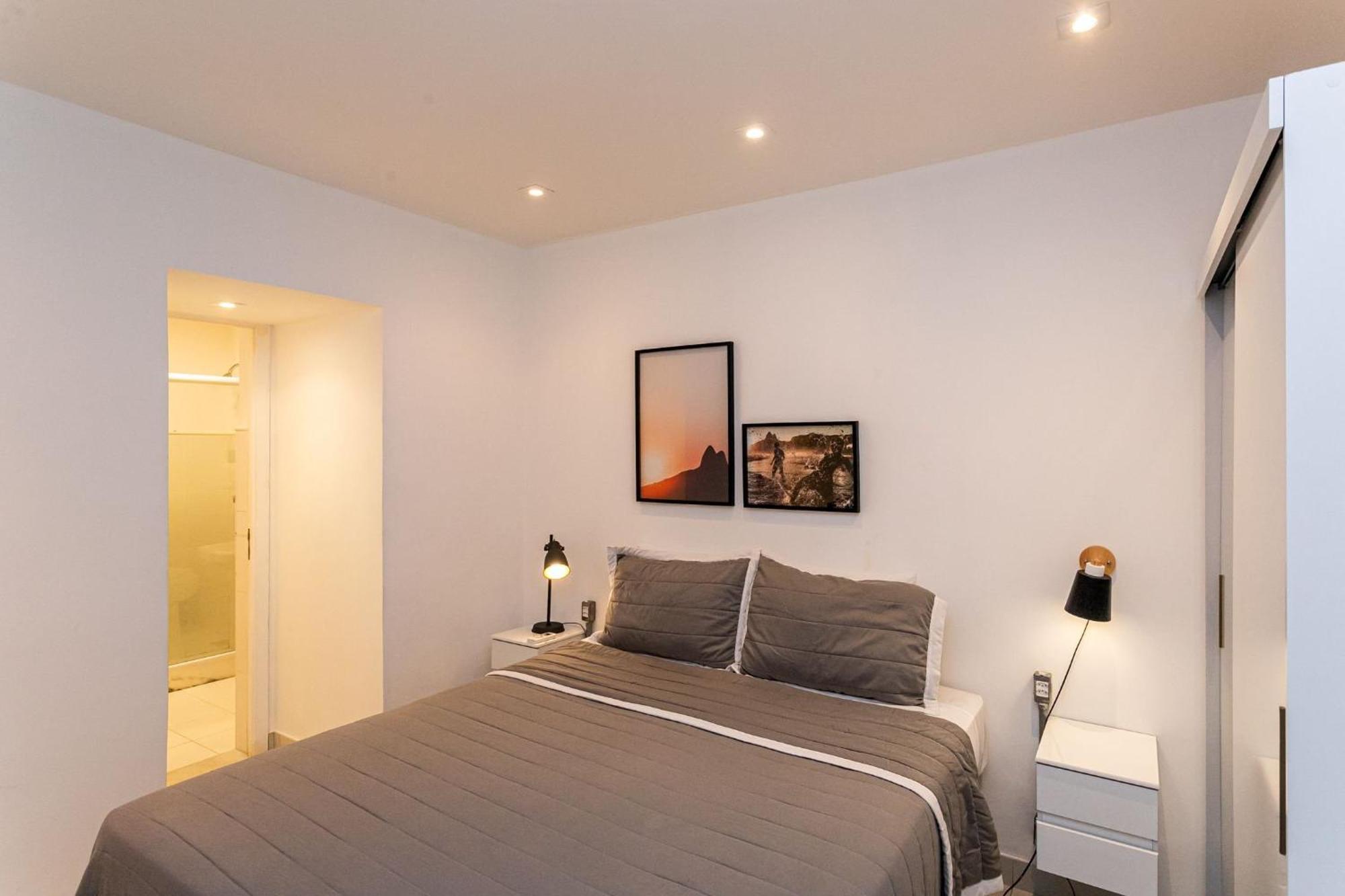 Apartamento Moderno A 300 M Da Do Leblon *